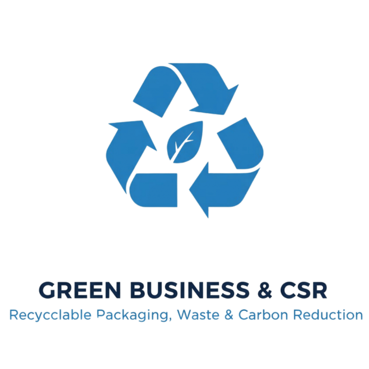 ธุรกิจสีเขียว (Green Business) & CSR - บรรจุภัณฑ์รีไซเคิลได้ การลดของเสียและคาร์บอน